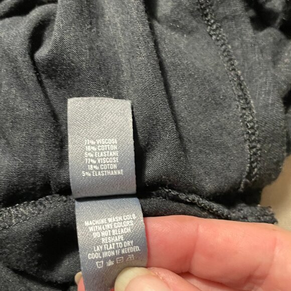 Aerie Real Soft Tank Top - Black S - Picture 4 of 7